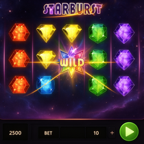 BitStarz - Machine à Sous Starburst - Tours Gratuits